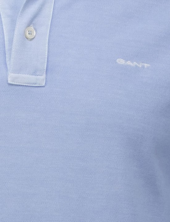 Polo manches courtes Gant bleu clair