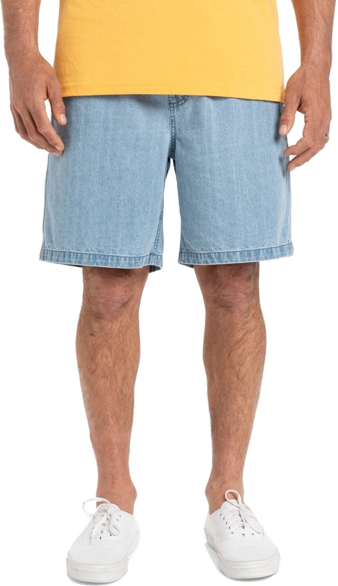 Quiksilver Taxer Korte Jeans M Man 2001 Stone Wash