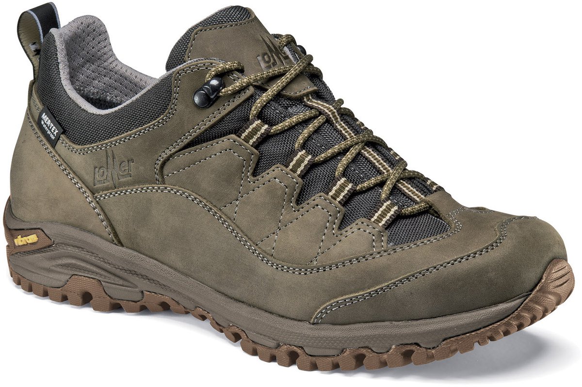 Lomer Sella II MTX Wandelschoenen Nubuck 30042.A.02 Groen