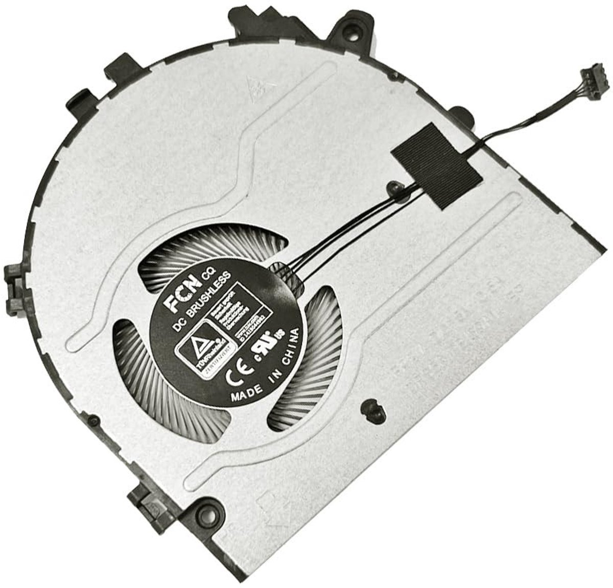 aladdien - Laptop ventilator - Vervangingsventilator - Compact formaat - Koeling - Geschikt voor Lenovo IdeaPad - 5V CPU ventilator