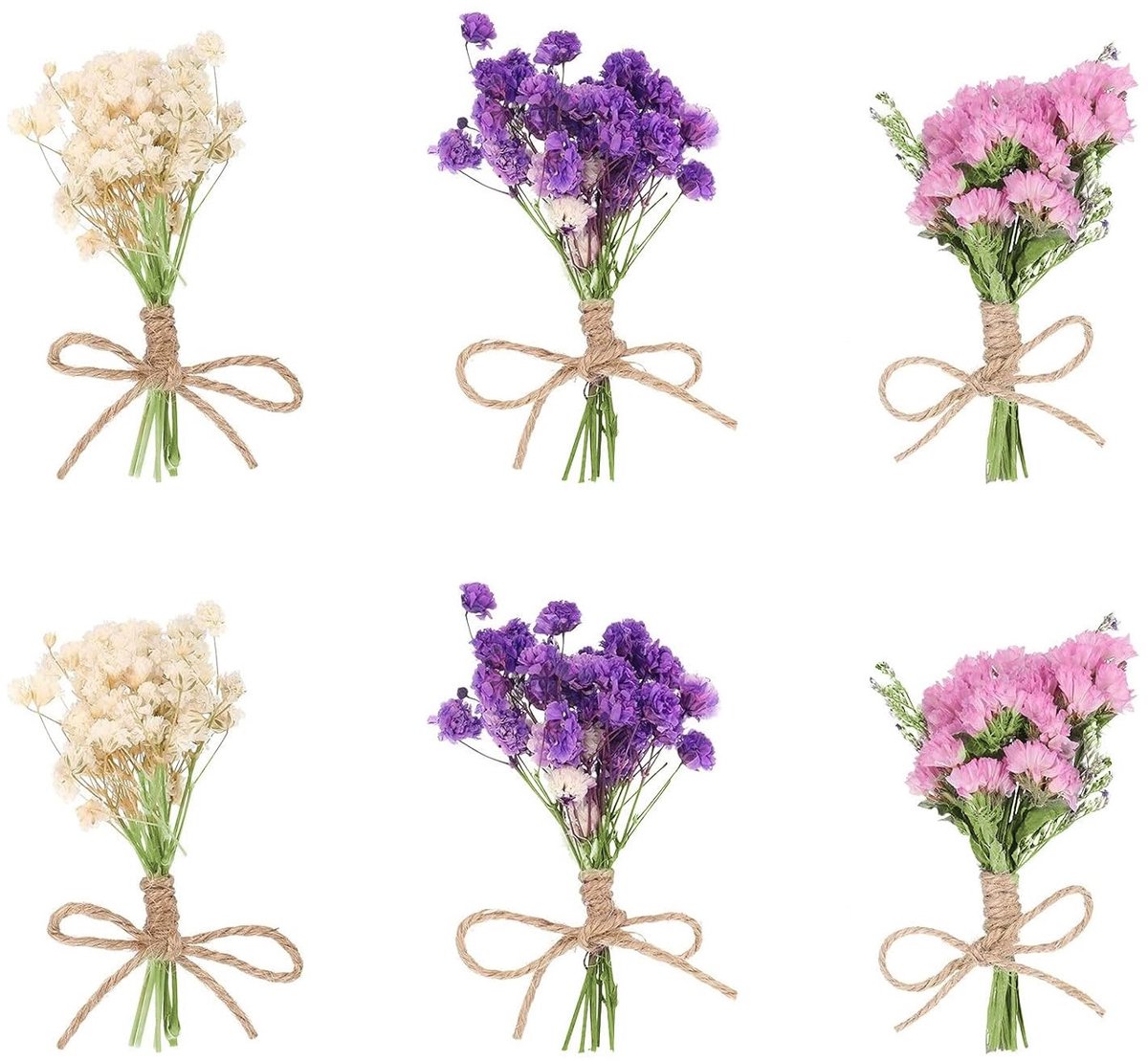 Allecto - Natuurlijke Gedroogde Bloemen - Decoratieve Bloemen - Voor Huis en Tuin - Unieke Bloemdecoratie - Perfect voor Interieur - Ideaal voor DI..