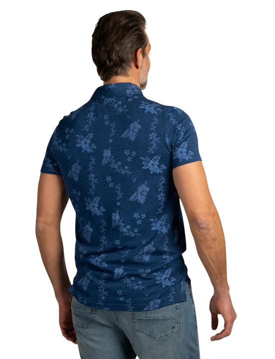 New Zealand poloshirt korte mouw blauw