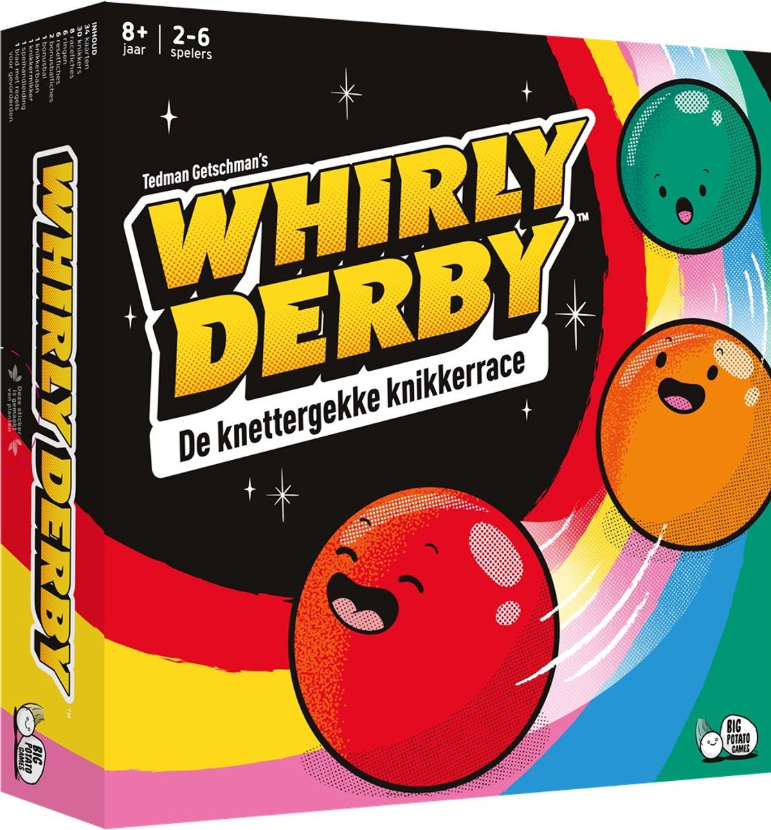 Whirly Derby – Strategisch knikkerspel | Spannend familiespel voor tactiek & actie — cadeau in Spellen & Speelgoed - foto 6