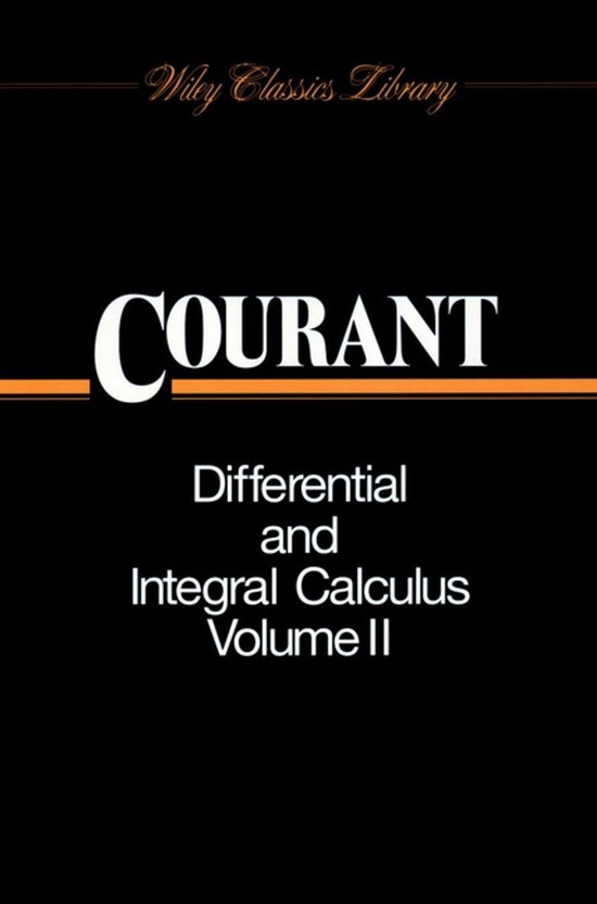 Differential and Integral Calculus, Volume II - cover