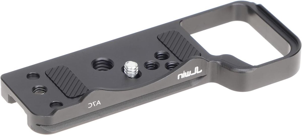 Camera Basisplaat met Snelle Ontgrendeling voor Sony Alpha A7C - Compatibel met Arca-Swiss, 1/4 Inch Schroef, Ideaal voor Fotografie en Videografie