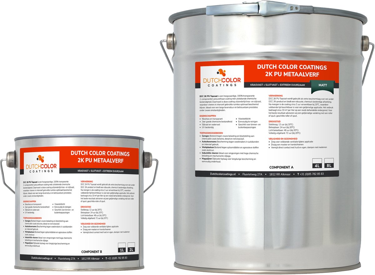 DCC 2K PU Topcoat - 5L -