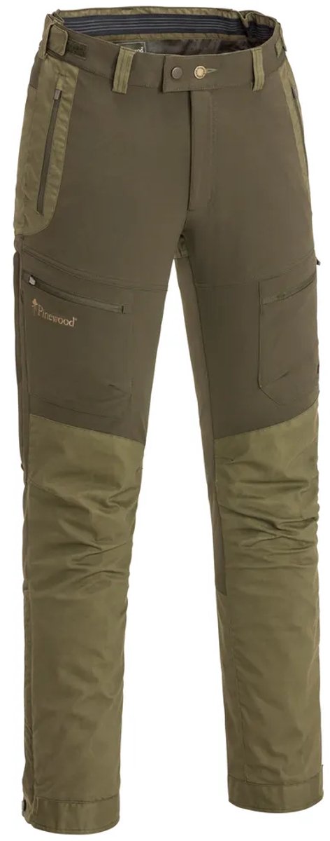 Pinewood Finnveden Hybrid Extreme Broek - Dark Olive/Hunting Olive
