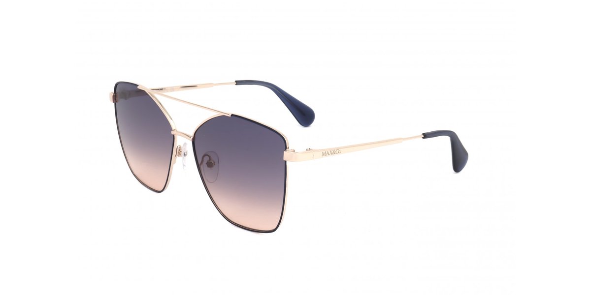 Max&co. MO0062 Shiny rose gold 56/14/140 WOMAN Zonnebrillen