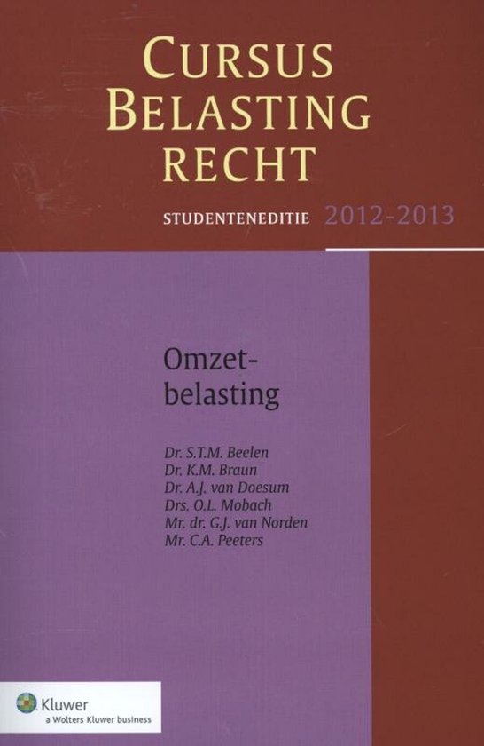 Studenteneditie 2012-2013 - cover