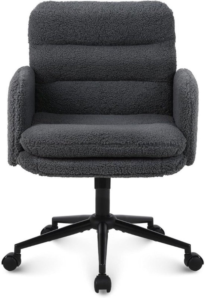 Thuys Ergonomische Bureaustoel - Bureaustoelen voor Volwassenen en Kinderen - Gaming Stoel - Chair - Donkergrijs