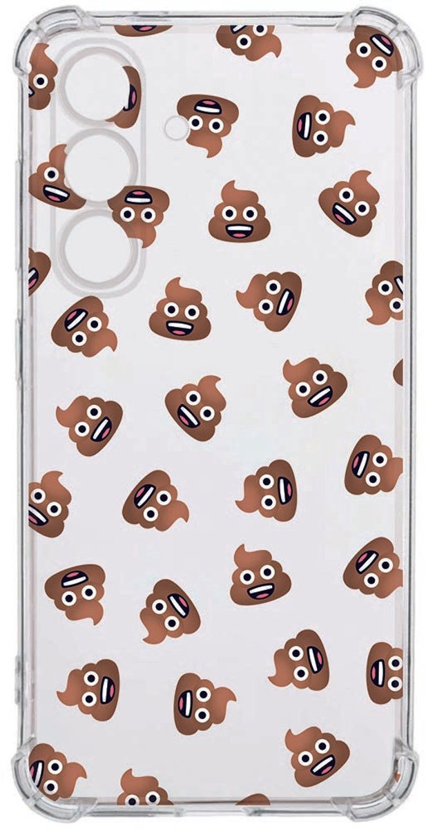 Backcover Hoesje Samsung Galaxy S26 Plus Poep Emojis Schokbestendig