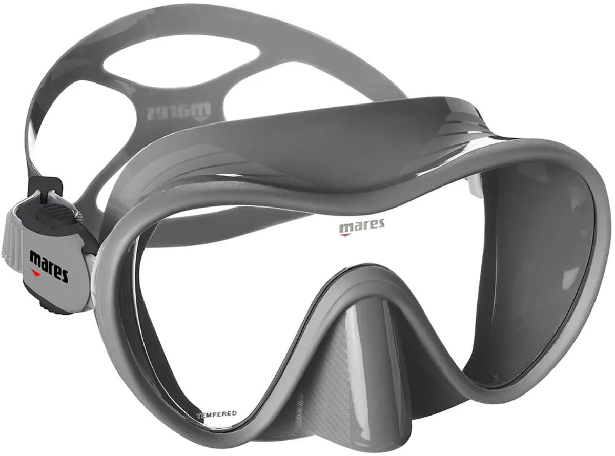 Mares Tropical Plastic Box Duikmasker Grijs