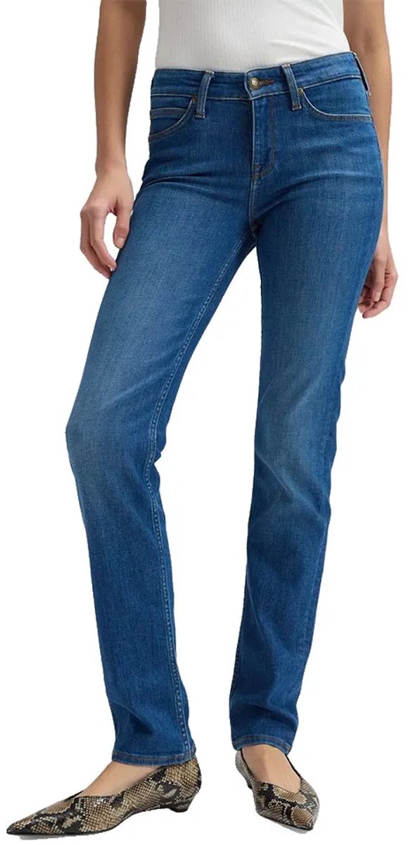Lee Marion Regular Fit Spijkerbroek 31 31 Vrouw Azure Wave