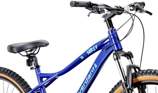 VERDANT SHRED Mountainbike 27.5", MTB-fiets voor dames en heren, fiets 27.5 inch - aluminium frame, schijfremmen, 21 versnellingen - Blauw van Verdant — afbeelding 3