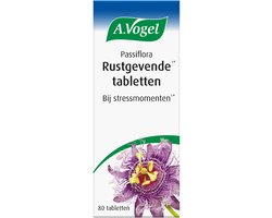 A.Vogel Passiflora Rustgevende tabletten - Bij stressmomenten - 80st