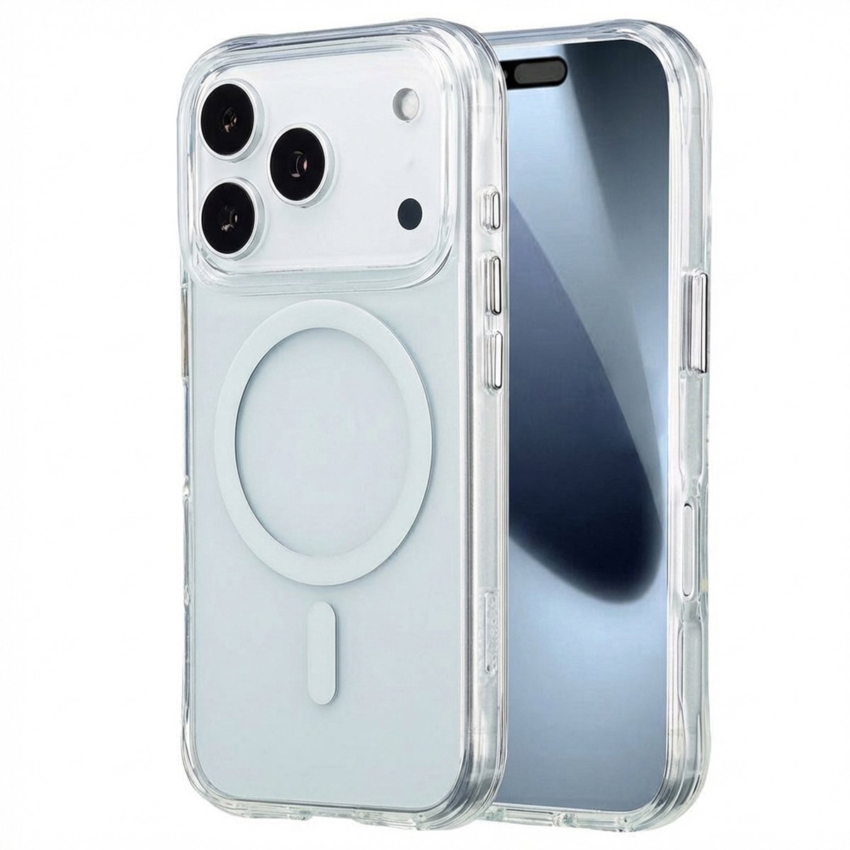 imoshion Hoesje - Geschikt voor iPhone 17 Pro - geschikt voor MagSafe case - Transparant