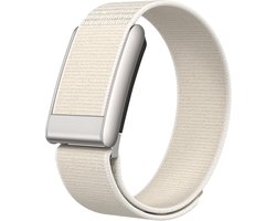 Stravo Nylon Bandje met Klittenband – Geschikt voor Whoop 5.0 – Ademend & Zweetbestendig – Verstelbaar – Starlight