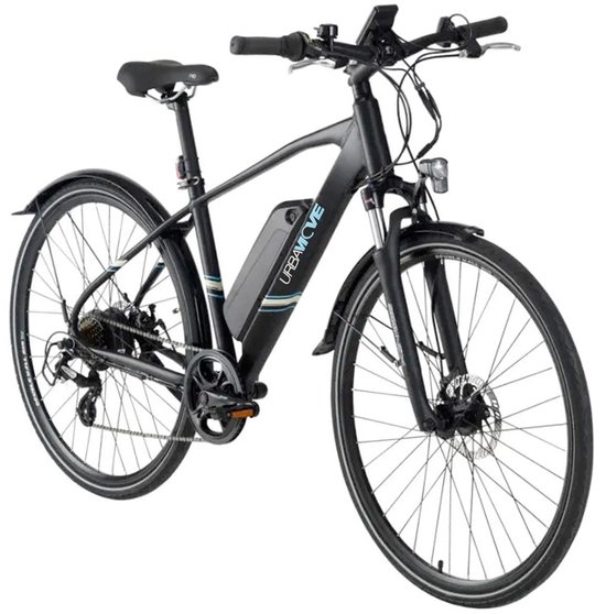 UrbanMove trekking ebike 13Ah 28 inch zwart van UrbanMove — afbeelding 2