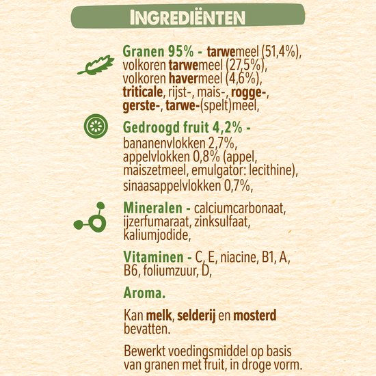 Nestlé Baby Cereals Multigranen met Fruit 12+ 9x160g van Nestlé — afbeelding 4