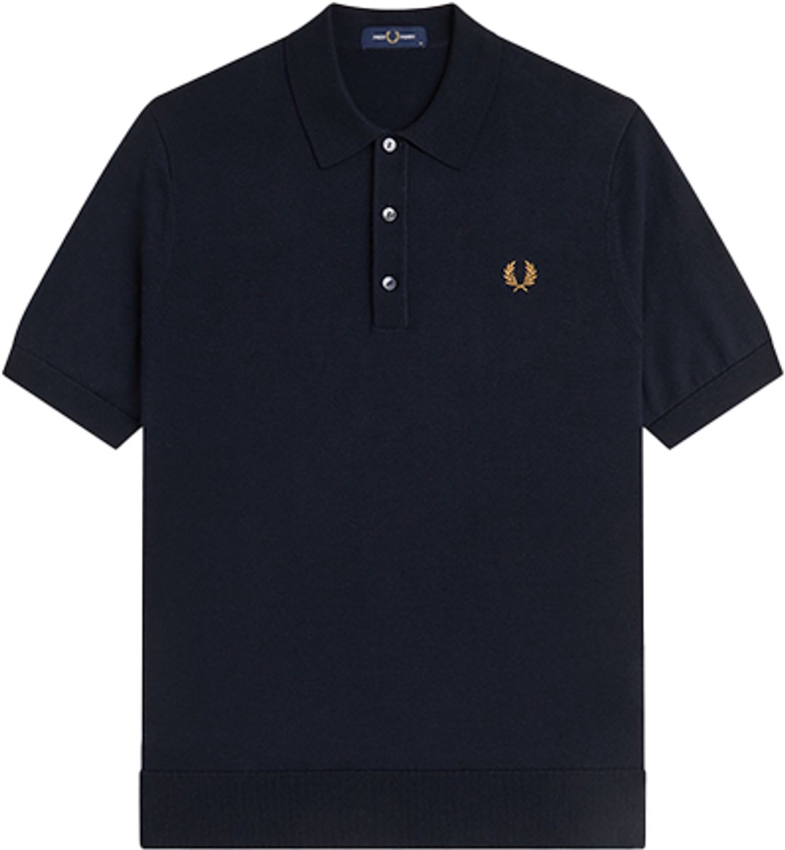 Fred Perry Cotton Knitted Shirt