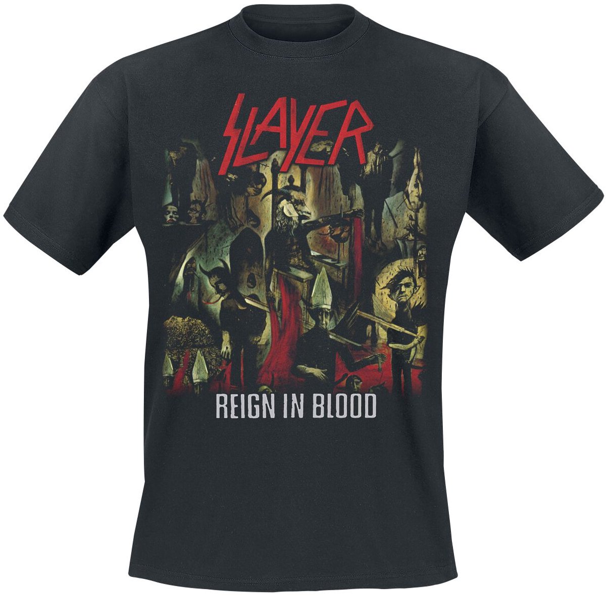 Slayer Reign In Blood Heren T-shirt - zwart - 4XL