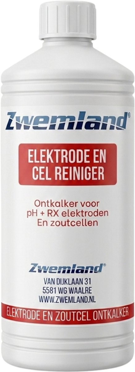 Ontkalker voor elektroden 1 liter - zoutcel reiniger - Zwembad reiniger - Zwembad reinigingsmiddel