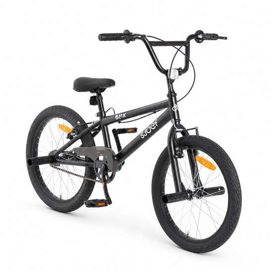SJOEF BMX 20 inch - Mat Zwart van SJOEF — afbeelding 3