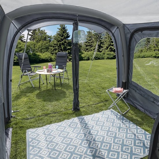 Campout Opblaasbare Camperbustent - 300 x 210 cm - 3000 mm Waterdicht - Montagehoogte 180-210 cm - 15 Min Opzetten - Incl. Pomp & Stormscheerlijnen van Campout — afbeelding 3