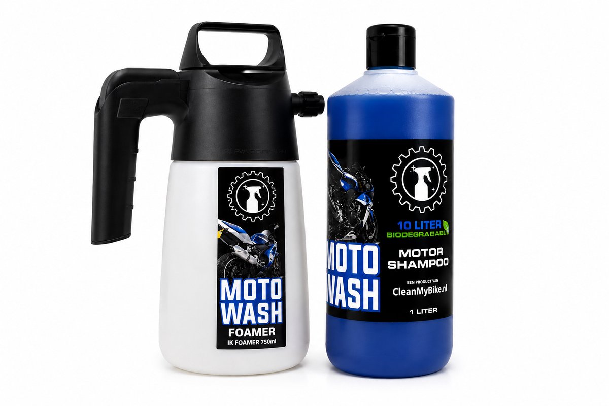 MotoWash 1 liter + Foamer