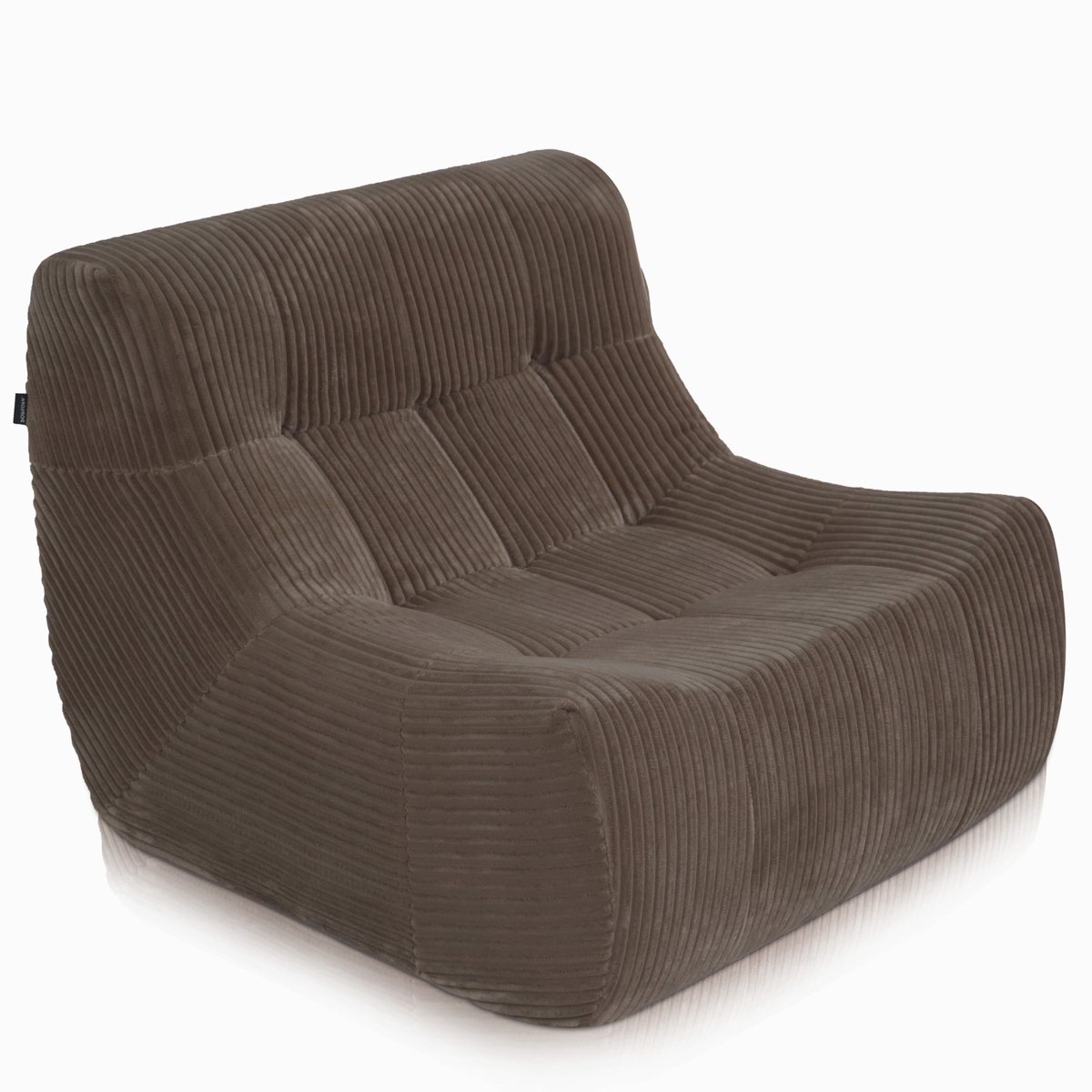 Fauteuil Rave Ribstof Taupe