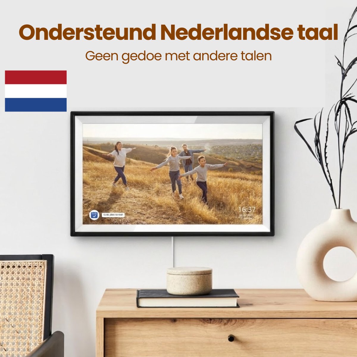 Bravix Digitale Kalender & Fotolijst met Touchscreen - 1080P Full HD - 32GB thumbnail 5