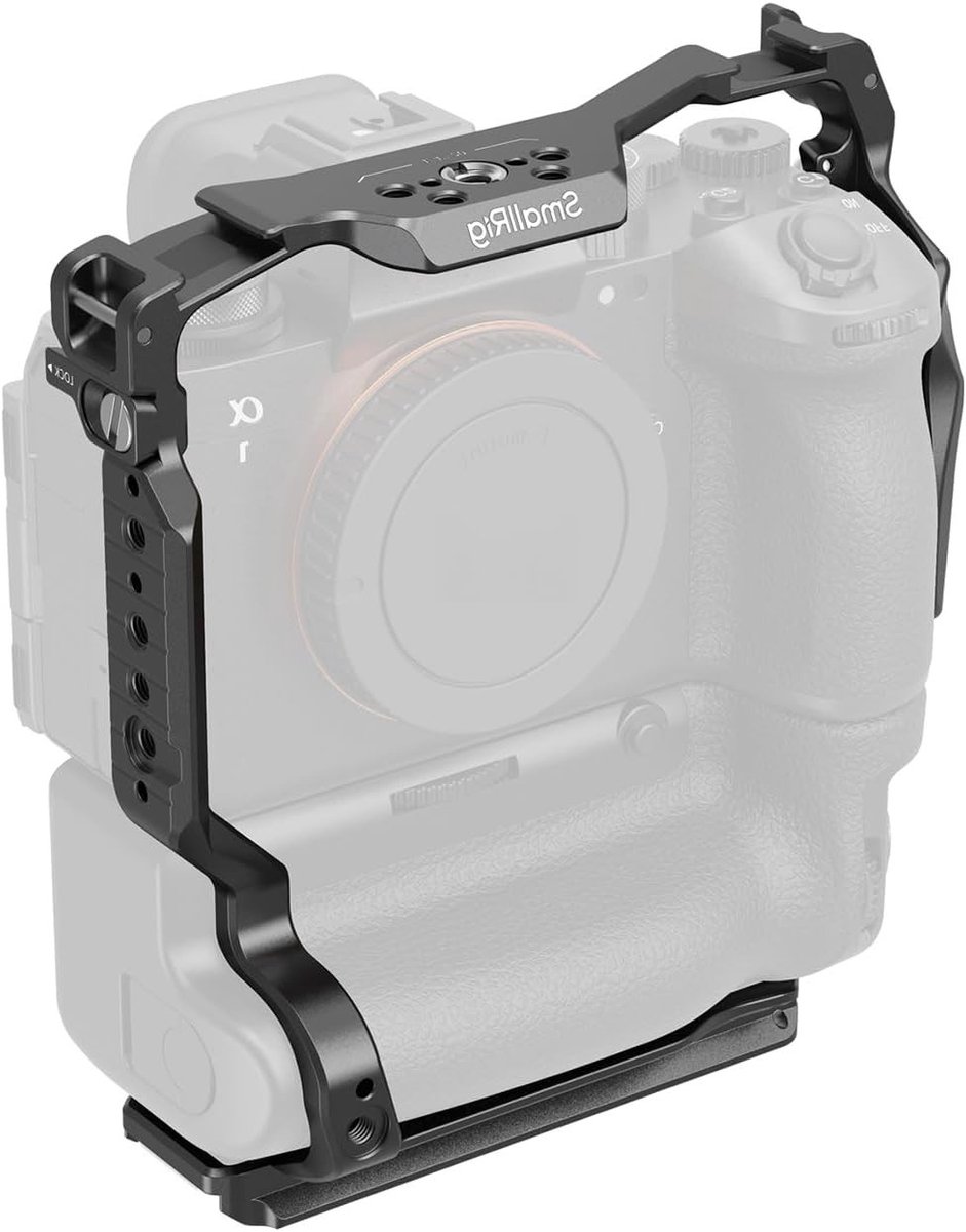 Camera Cage voor Sony Alpha 1 II en Alpha 9 III met Vertical Grip, Driepuntsbevestiging en Arca Compatibele Plaat - 5908