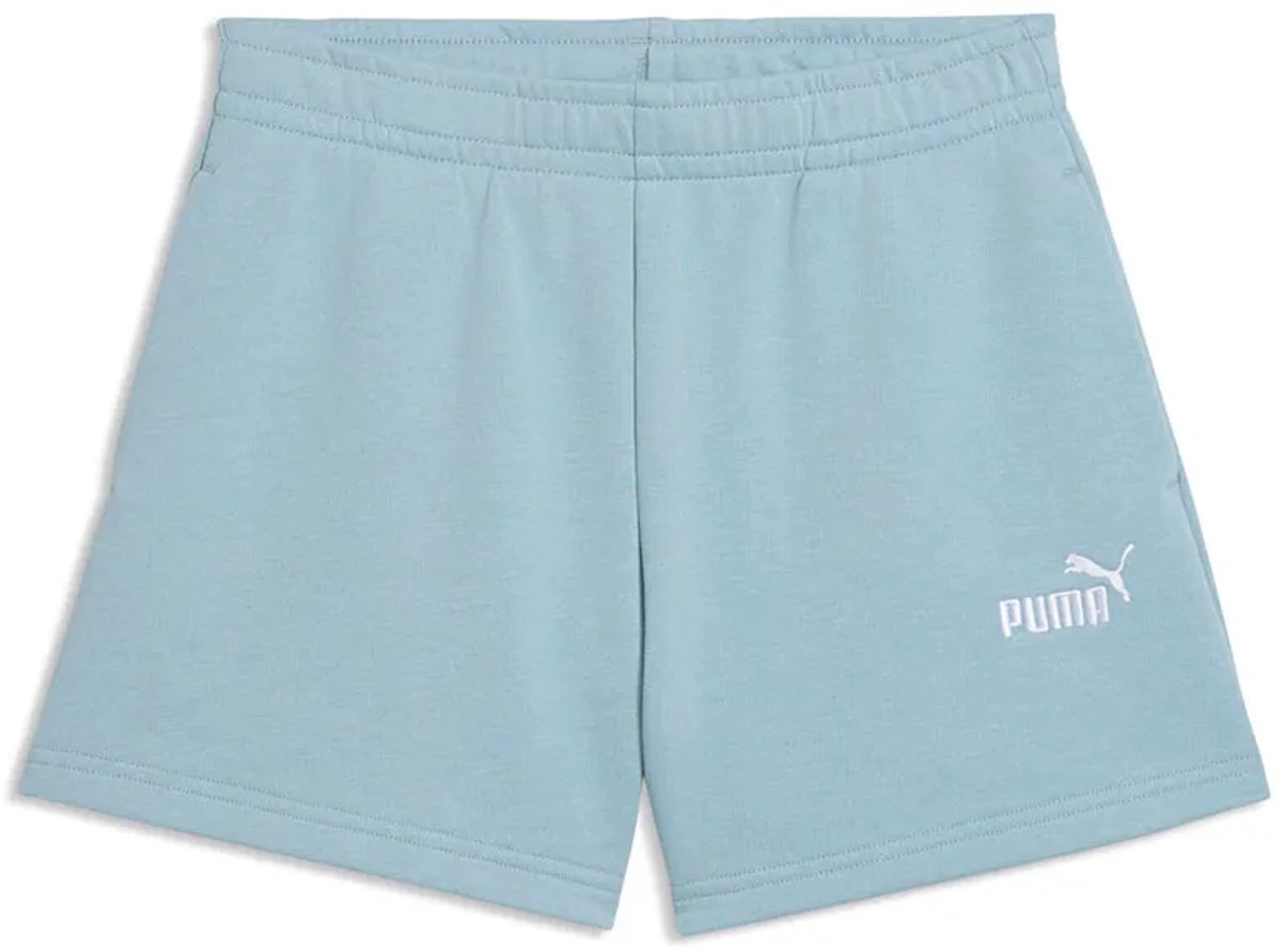Puma Ess Small Nº1 Logo Korte Sportbroek 9-10 Years Meisje Seafom
