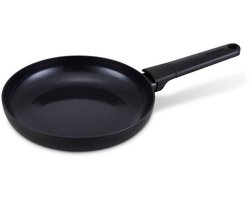 Brabantia VANTA Koekenpan - Ø 24 cm - Keramische Antiaanbaklaag Titanium Versterkt - PFAS-vrij - Geschikt voor inductie - Zwart