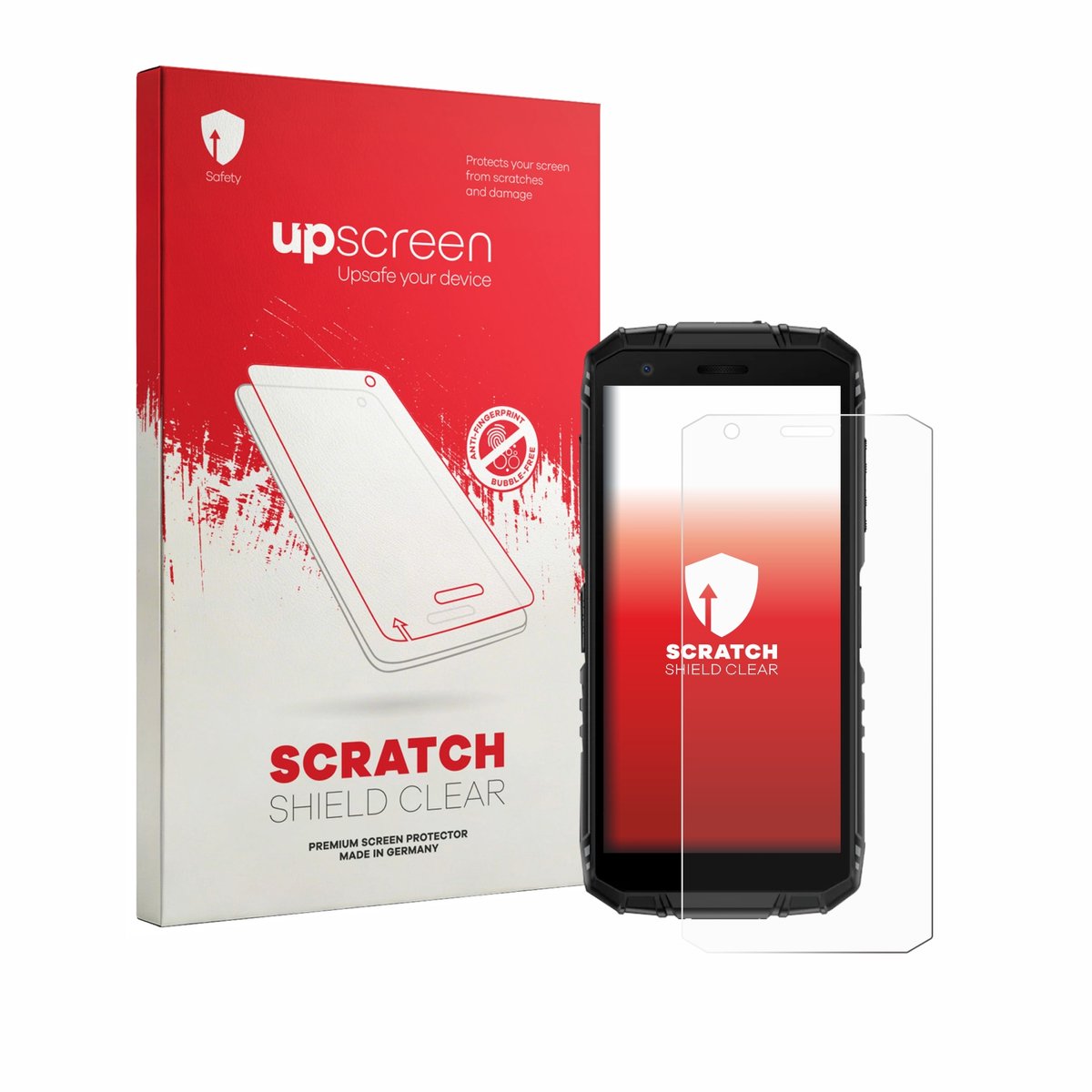 upscreen - Screenprotector voor Doogee Fire 3 - Folie Beschermfolie transparant