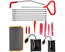 Auto Gereedschapsset - Voertuig Reparatiekit - Onderhoud en Reparatie - Professionele Kwaliteit - 45 x 17 x 5 cm - Meerkleurig