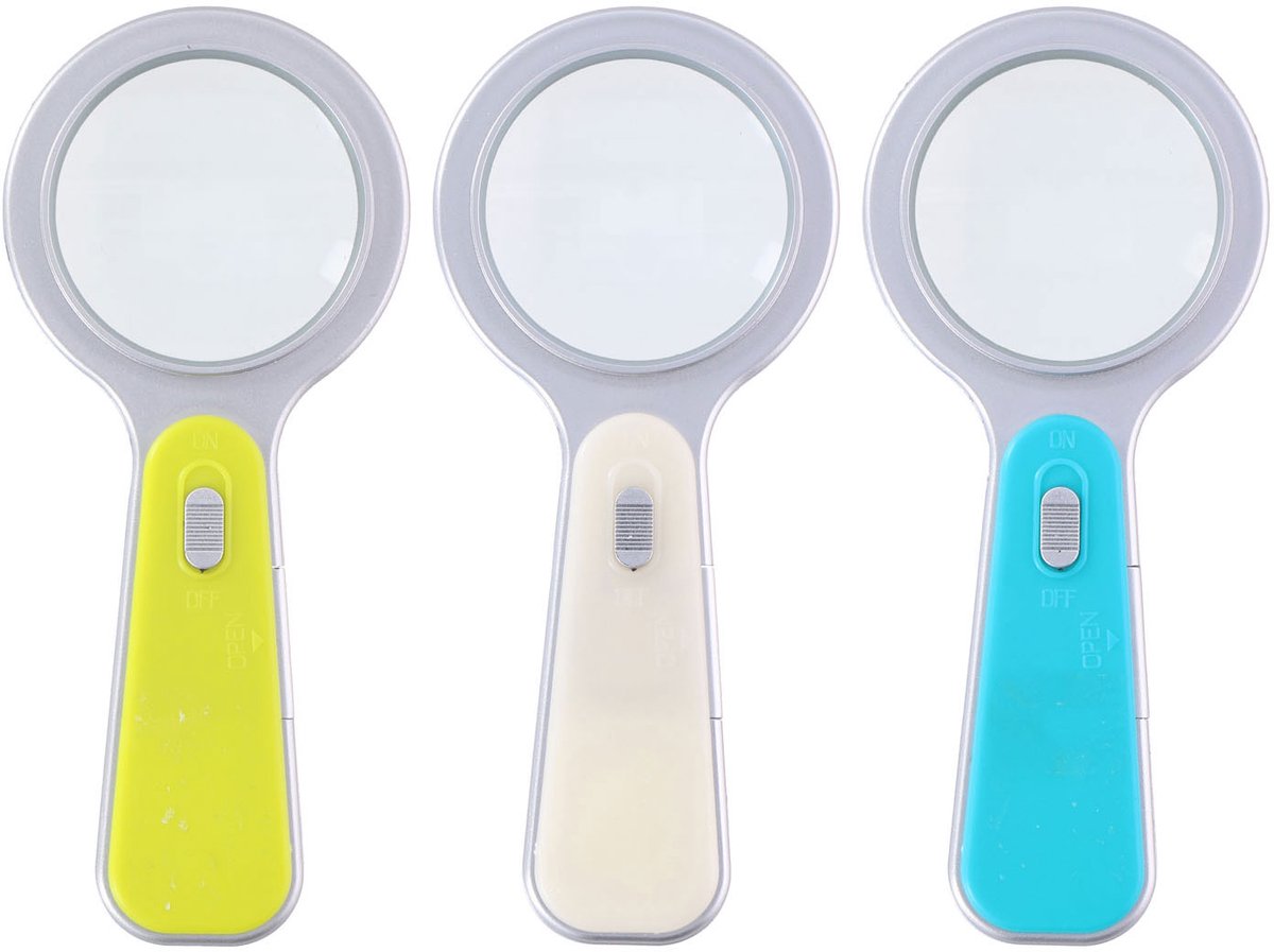 LED magnifying glass 11 x 1 x 24 cm