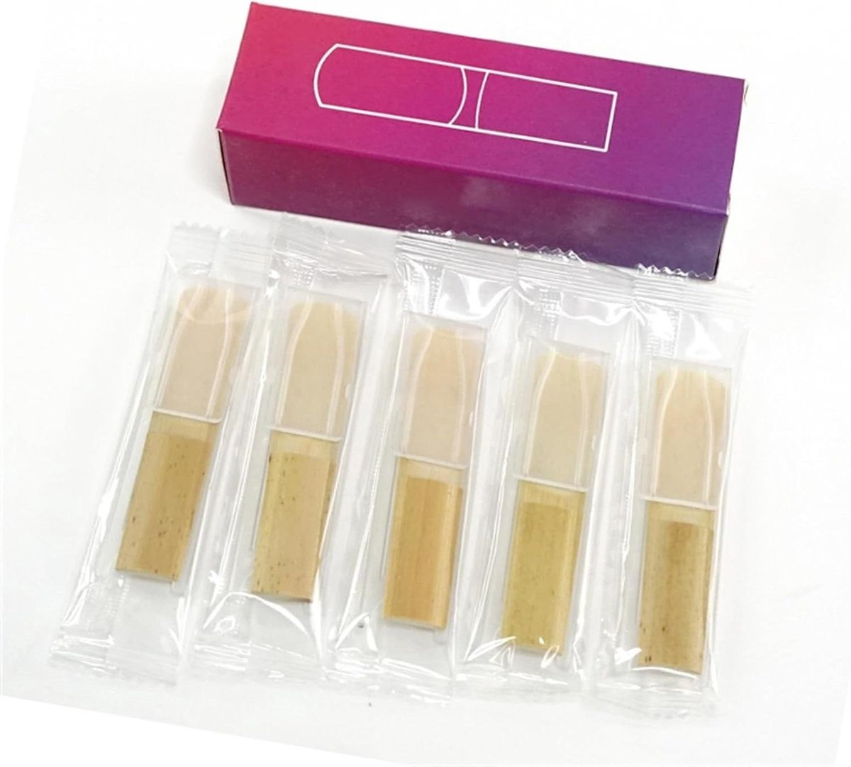 Saxofoon Rieten - Sax Riet Set - Muziek Maken - Cross-cut Methode - 5 Stuks - Treble