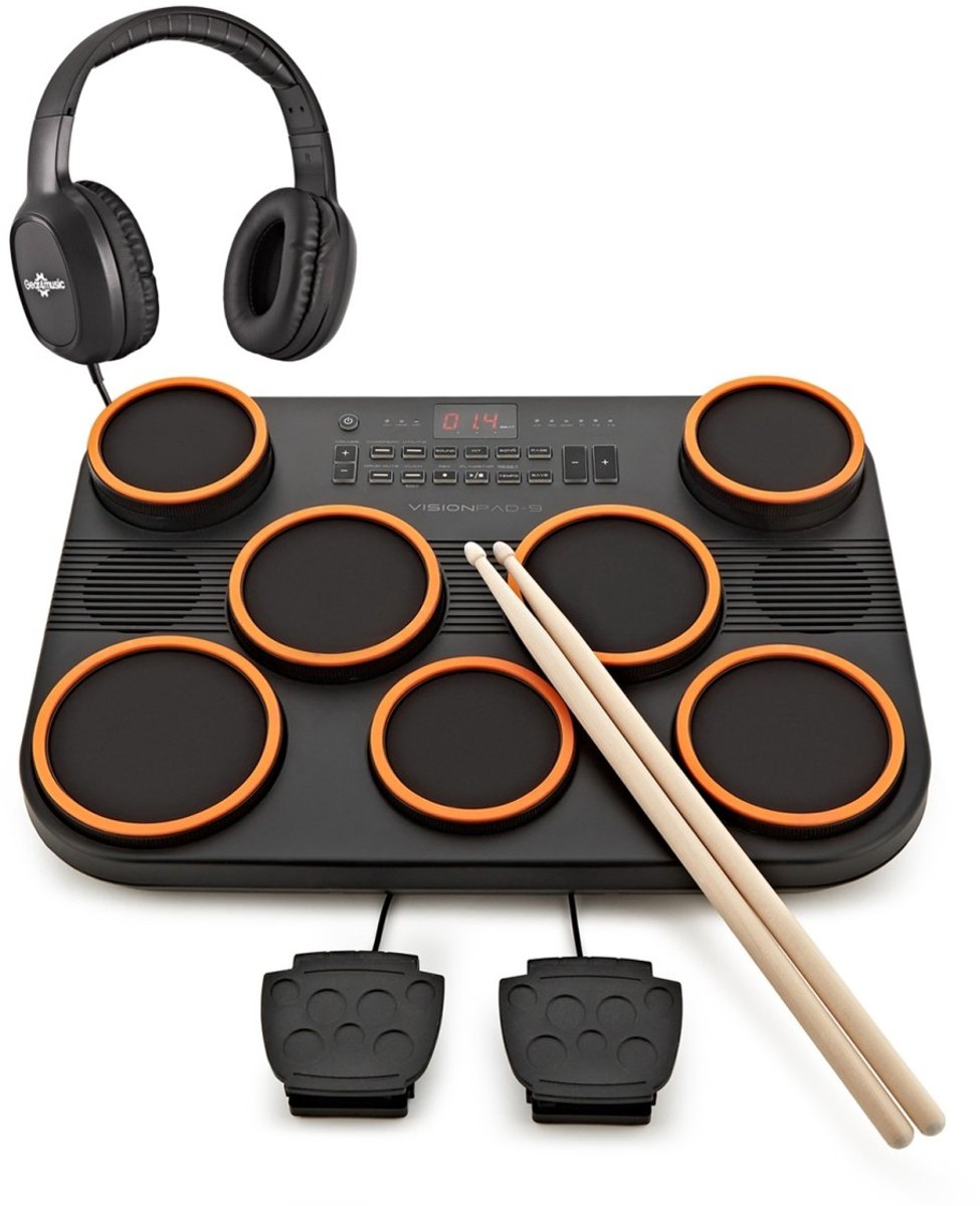 VISIONPAD-9 Electronic Mesh Drum Pad Pack