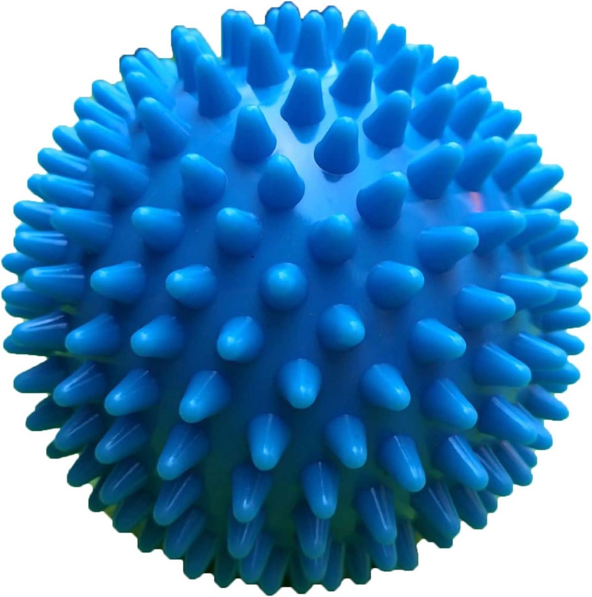 Massagebal - Spierbal Pijnverlichting - Spierontspanning - Stekelig Oppervlak - 75 cm - Blauw