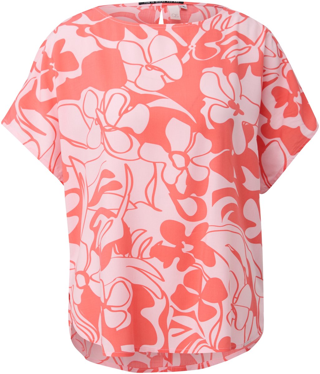QS - female - Oversized blouseshirt van viscose