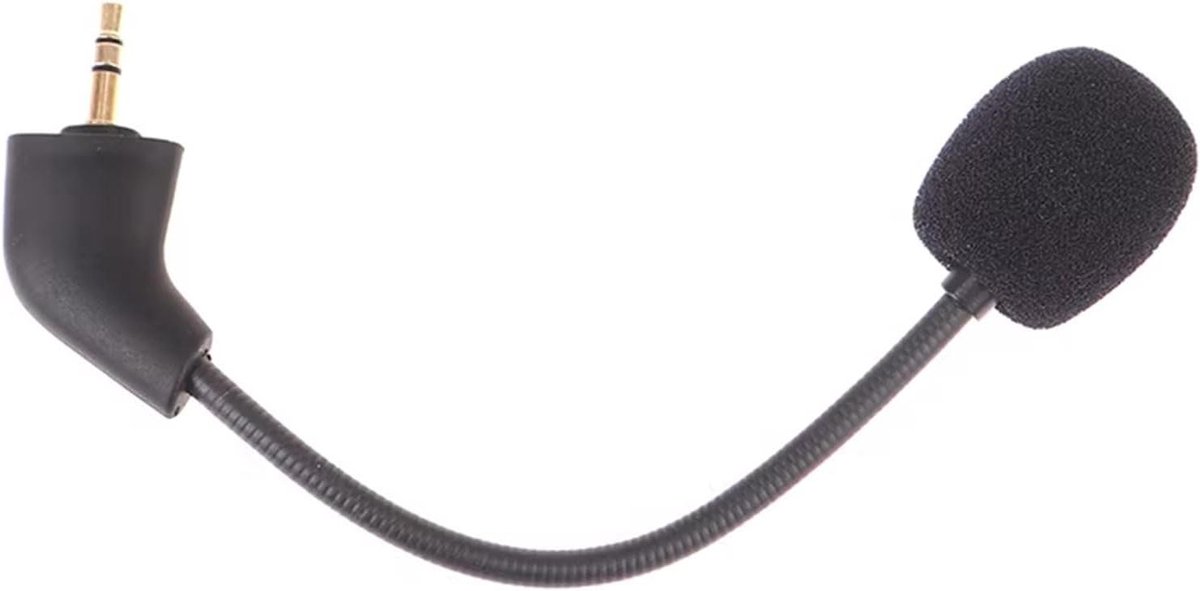 Microfoon Arm - Vervangende Microfoon Boom Mic - Gaming Communicatie - Speciaal Ontworpen - 17 cm - Zwart