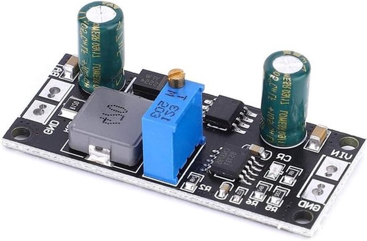 MPPT Laadmodule voor Li-ion en LiFePO4 batterijen - 12V 1A - Zonnepaneelcontroller