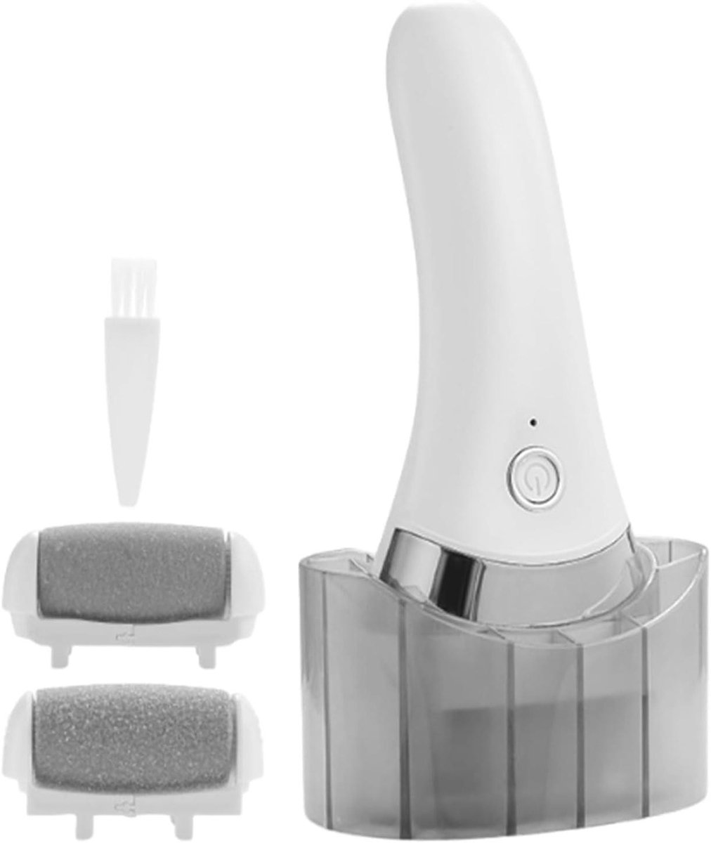 Elektrische Voetvijl - Callus Remover - Voetverzorging Thuis - LCD Touch Interface - Compact Design - Wit