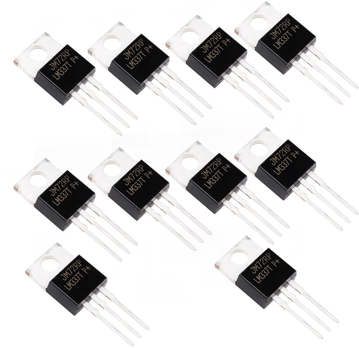 aladdien - LM337 IC Chip - Elektronische componenten - 10 stuks - Krachtige lineaire regelaar - Voor hobbyisten en professionals - Betrouwbare prest...