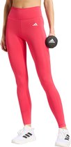 Adidas Performance Optimé Essentials Lange Legging Met Zakje - Dames - Roze
