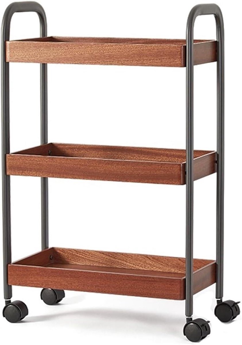 Fruitmand Keuken - Opbergrek - Keuken Organiseren - 3 Planken - 1.0 Eenheid - null