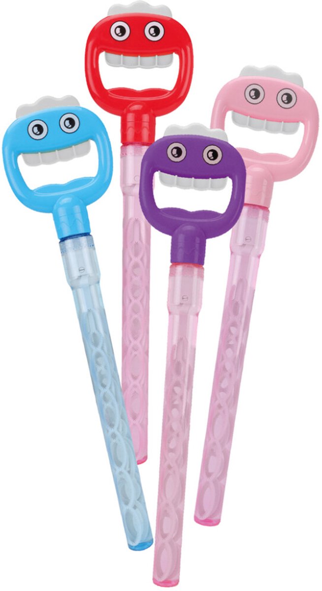 Pustefix Mega Smile Bubbler bellenblaas speelgoed display 16 stuks.