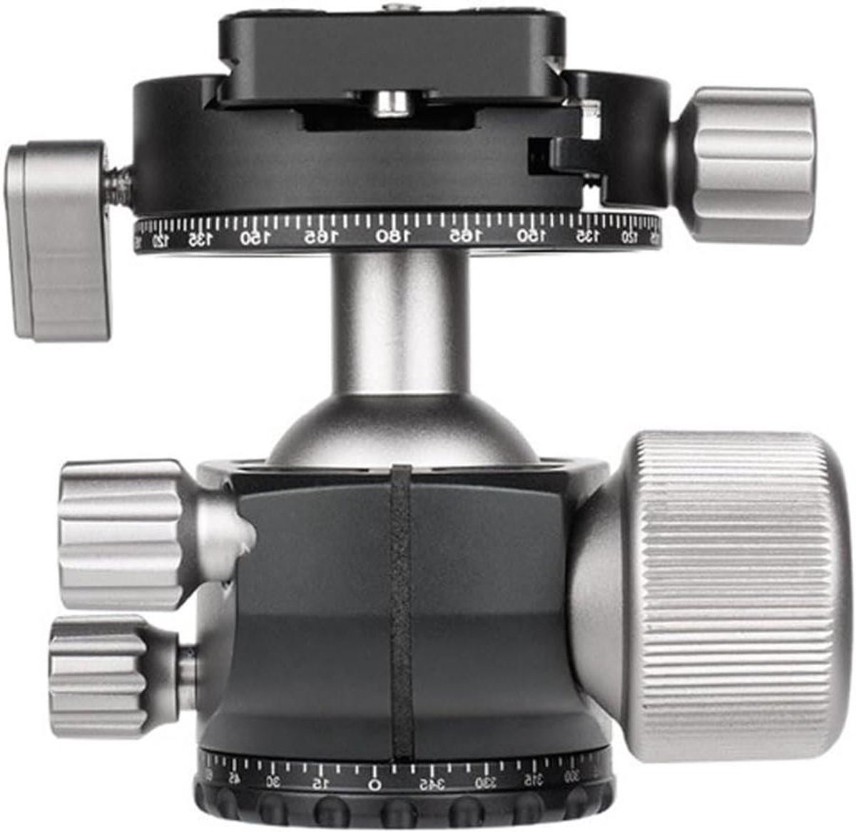 Camerabalhoofd - Statiefkop - Precisiefotografie - Laag profiel ontwerp - 35 mm bal - Zwart