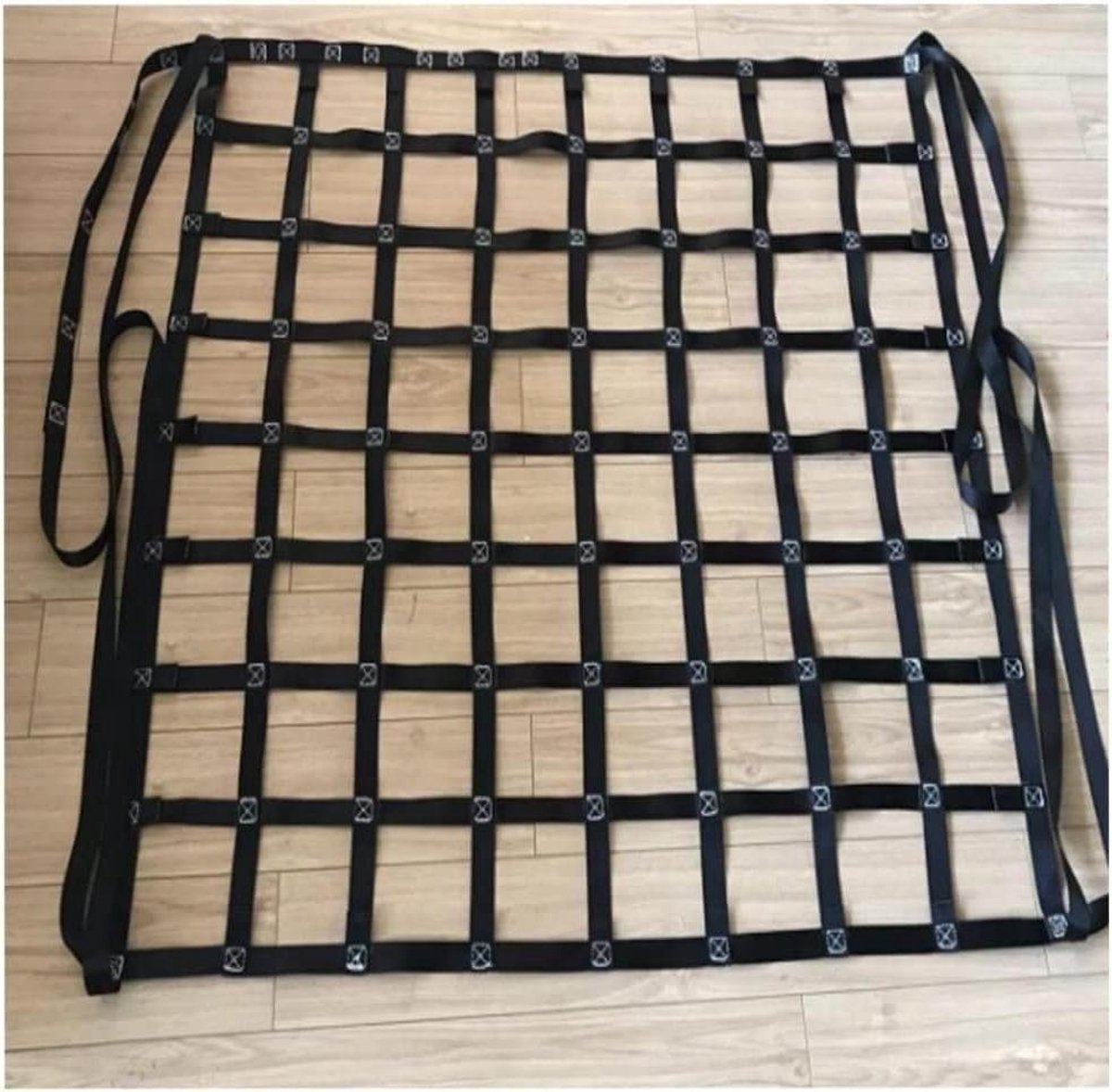 Hijslading Net - Vrachtnet Polyester - Goederen Verplaatsen - Hoge Treksterkte - 1.5 X 1.5M - One Color
